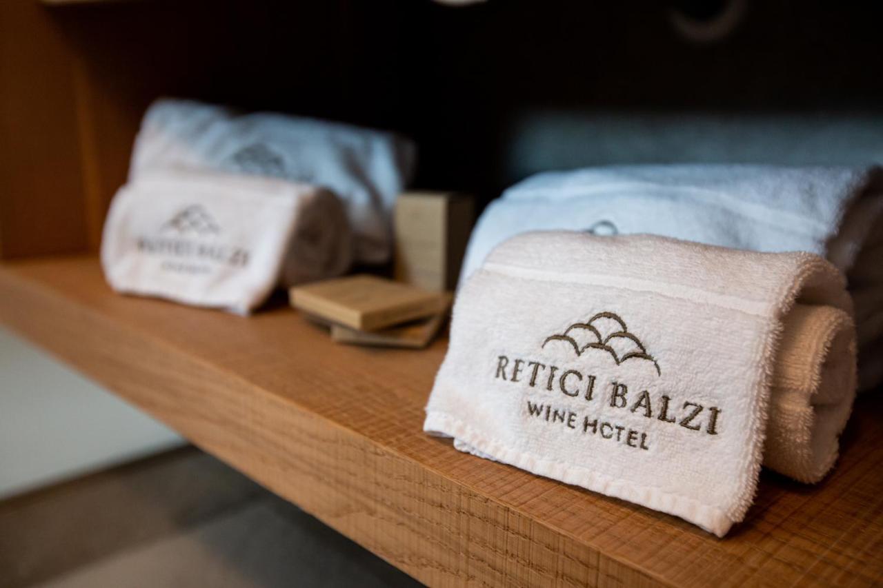 Wine Hotel Retici Balzi Poggiridenti Exteriér fotografie